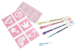 Temporary Tattoo Set - Martinelia Super Girl Tattoo Kit — photo N2