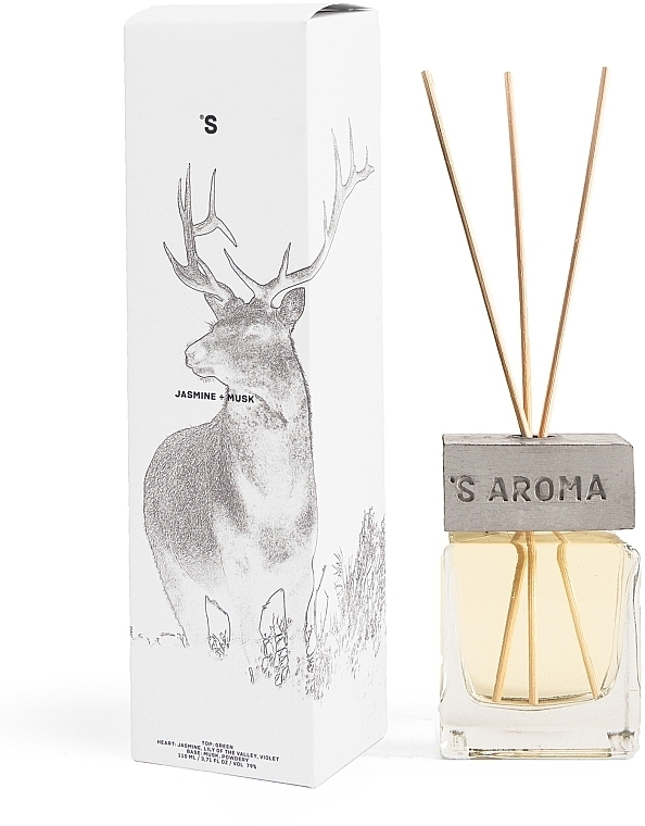 Jasmine + Musk Fragrance Diffuser - Sister's Aroma Jasmine + Musk — photo N1