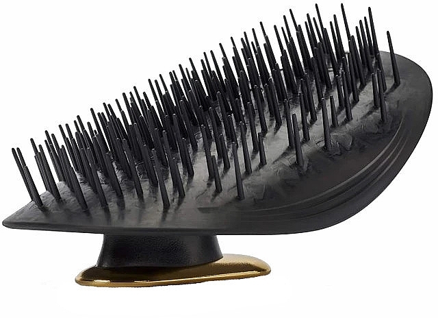 Hair Brush, black - Manta Healthy Hair Brush Black — photo N1