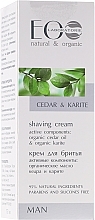 Fragrances, Perfumes, Cosmetics Shaving Cream - ECO Laboratorie Man's Shaving Cream Cedar & Karite 