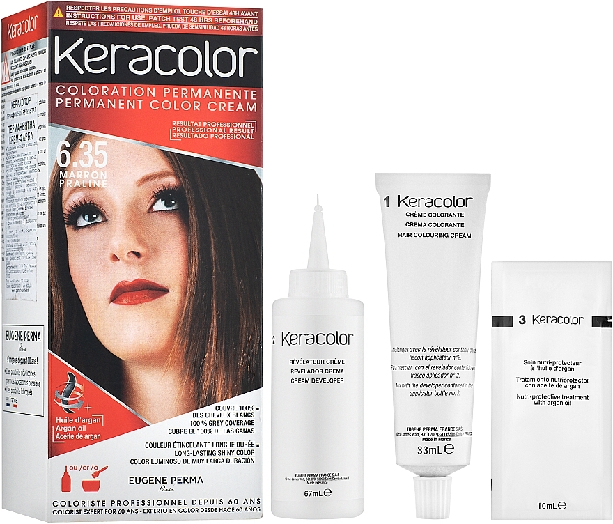 Hair Color - Eugene Perma Keracolor — photo N2