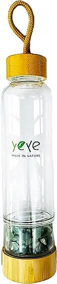 Green Jade Crystal Water Bottle - Yeye — photo N1