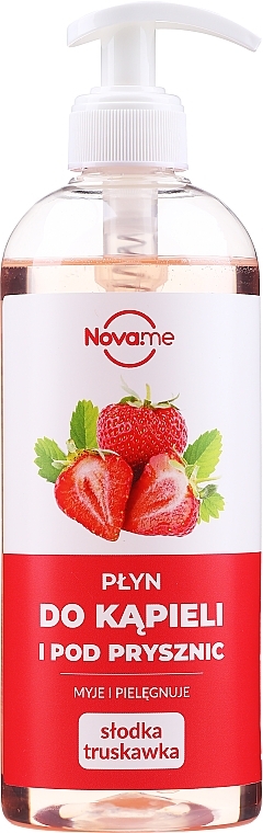 Strawberry Bath & Shower Foam - Novame — photo N2