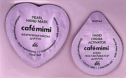 Fragrances, Perfumes, Cosmetics Set - Cafe Mimi Pearl (h/mask/15ml + h/cr/5ml)