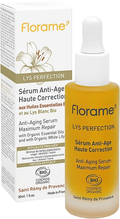 Repairing Face Serum - Florame Lys Perfection Maximum Repair Face Serum — photo N1