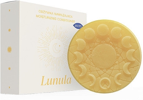 Solid Moisturizing Conditioner - Mohani Lunula Moisturizing Hair Conditioner Bar — photo N1