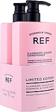 Fragrances, Perfumes, Cosmetics Set - REF Illuminate Color Limited Edition (shm/600ml + cond/600ml)