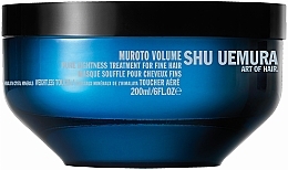 Fragrances, Perfumes, Cosmetics Volume Thin Hair Mask - Shu Uemura Art of Hair Muroto Volume Pure Lightness Treatment