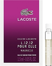 Fragrances, Perfumes, Cosmetics Lacoste Eau De L.12.12 Pour Elle Magnetic - Eau de Parfum (mini size)