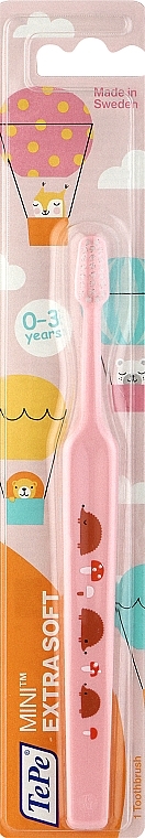 Kids Toothbrush, light pink - TePe Mini Extra Soft — photo N1