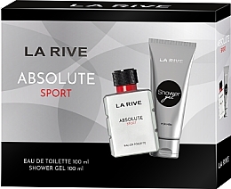 La Rive Absolute Sport - Set (edt/100ml + sh/gel/100ml) — photo N1