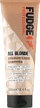 Fragrances, Perfumes, Cosmetics Shampoo for Blonde Hair - Fudge Professional All Blonde Colour Lock Shampoo