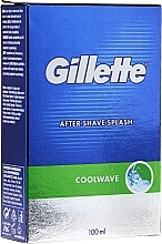 After Shave Lotion "Fresh" - Gillette Series Cool Wave After Shave Splash for Men — photo N1
