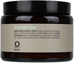 Wavy Hair Mask - Rolland Oway BeCurly Mask (glass) — photo N1