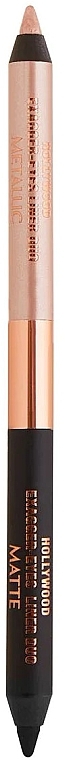 Double-Sided Eyeliner - Charlotte Tilbury Hollywood Exagger Eyes Liner Duo — photo N1