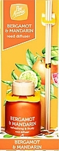 Fragrances, Perfumes, Cosmetics Reed Diffuser 'Bergamot & Mandarin' - Pan Aroma Bergamot & Mandarin Reed Diffuser