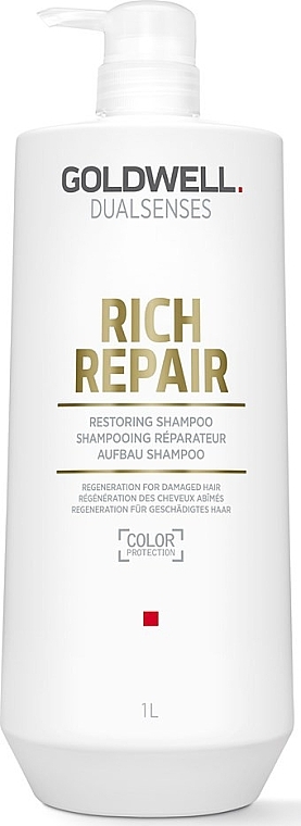 Repair Shampoo - Goldwell DualSense Rich Repair Shampoo — photo N2