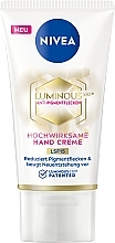 Anti-Pigmentation Hand Cream - Nivea Luminous630 — photo N3