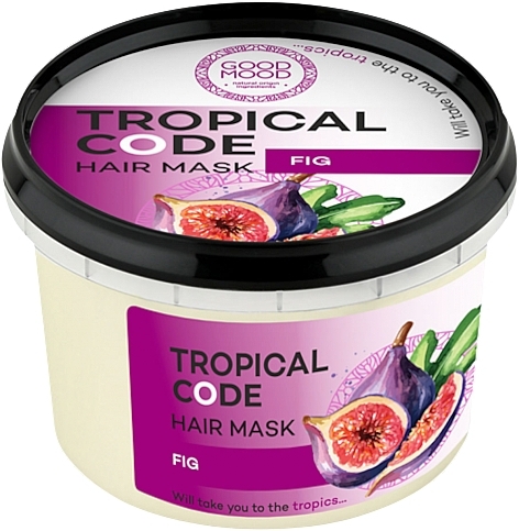 Fig Hair Mask - Good Mood Tropical Code Hair Mask Fig — photo N1