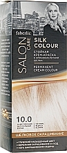 Fragrances, Perfumes, Cosmetics Permanent Cream Color with Silk Amino Acids - Faberlic Salon Care (6.35 -Chocolate Mousse)