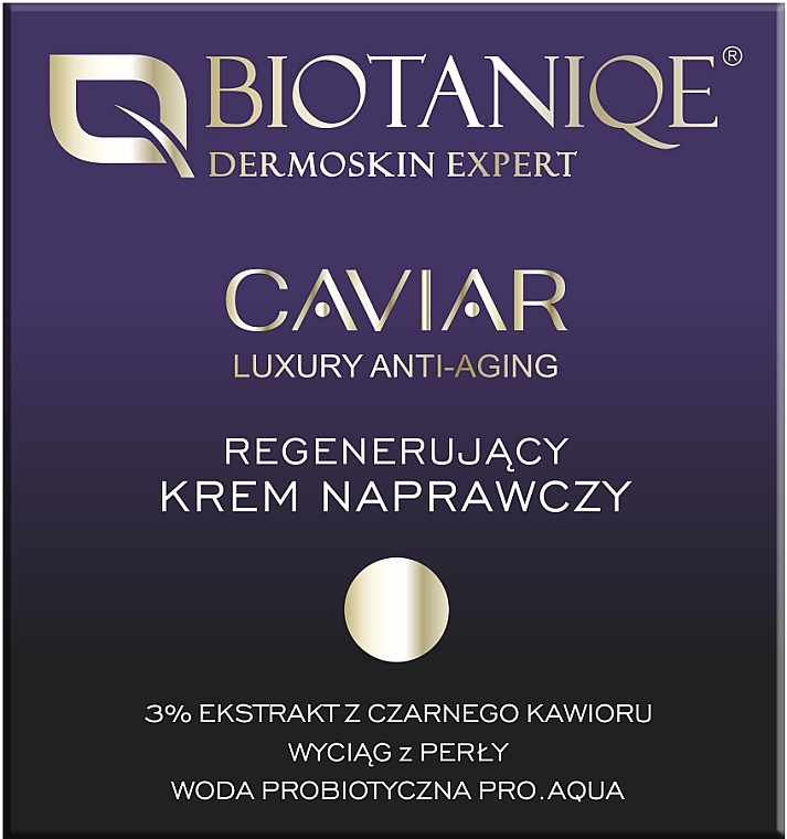 Intensive Anti-Wrinkle Face Cream 60+ - Biotaniqe Caviar Luxury Anti-Aging Face Cream — photo N1