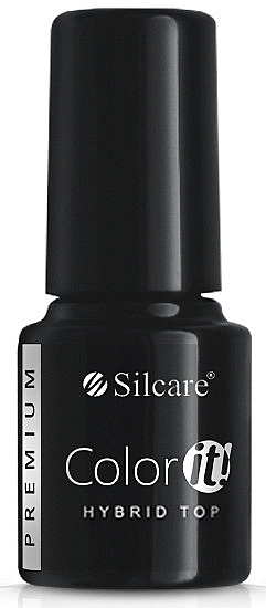 Nail Top Coat - Silcare Color IT Premium Hybrid Top Coat Gel — photo N1