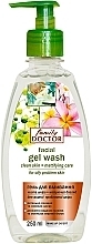 Fragrances, Perfumes, Cosmetics Face Cleansing Gel for Oily & Problem Skin "Pure Skin + Mattifying Care" - Family Doctor