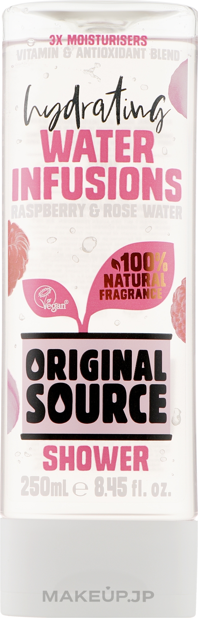 Shower Gel - Original Source Raspberry & Rose Water Shower Gel — photo 250 ml