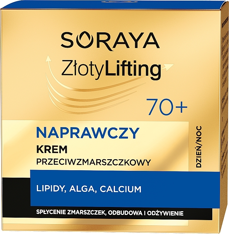 Lifting & Regenerating Anti-Wrinkle Cream 70+ - Soraya Zloty Lifting — photo N2
