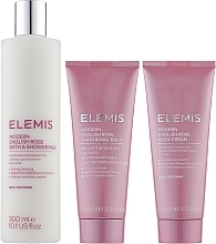 Fragrances, Perfumes, Cosmetics Set - Elemis Modern English Rose-Infused Body Trio (sh/milk/300ml + b/cr/100ml + h/balm/100ml)