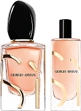 Giorgio Armani Si Intense Refillable - Set (edp/50ml + edp/15ml) — photo N2