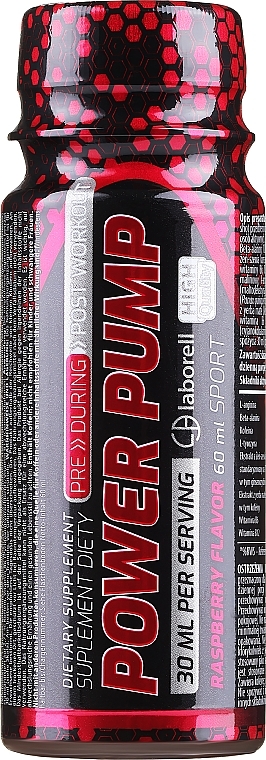 Pre-Workout Dietary Supplement - Raspberry Flavour - Laborell Raspberry Flavour — photo N1