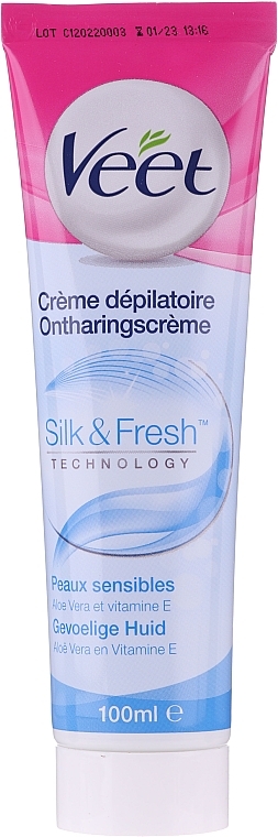 Depilatory Cream - Veet Silk & Fresh Hair Removal Cream — photo N1