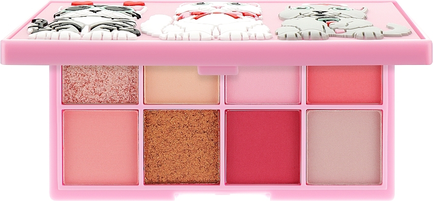 Makeup Palette - I Heart Revolution Party Pets Eyeshadow Palette Karaoke Kittens — photo N3