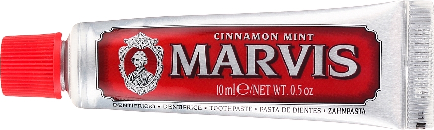 Toothpaste with Cinnamon Mint Scent - Marvis Cinnamon Mint (mini size) — photo N5