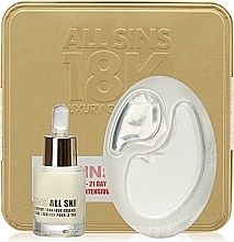 Fragrances, Perfumes, Cosmetics Set - All Sins 18k All Skin Eye Rescue 21 Days Intensive Treatment (eye/essence/15ml + eye/mask/3x2pcs)