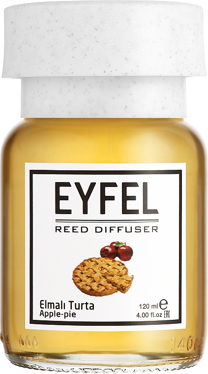 Reed Diffuser "Apple Pie" - Eyfel Perfume Reed Diffuser Apple Pie — photo N1