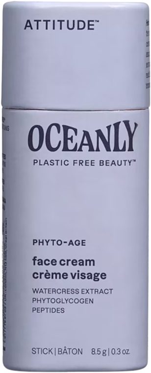 Anti-Aging Face Cream Stick - Attitude Oceanly Phyto-Age Face Cream — photo N1