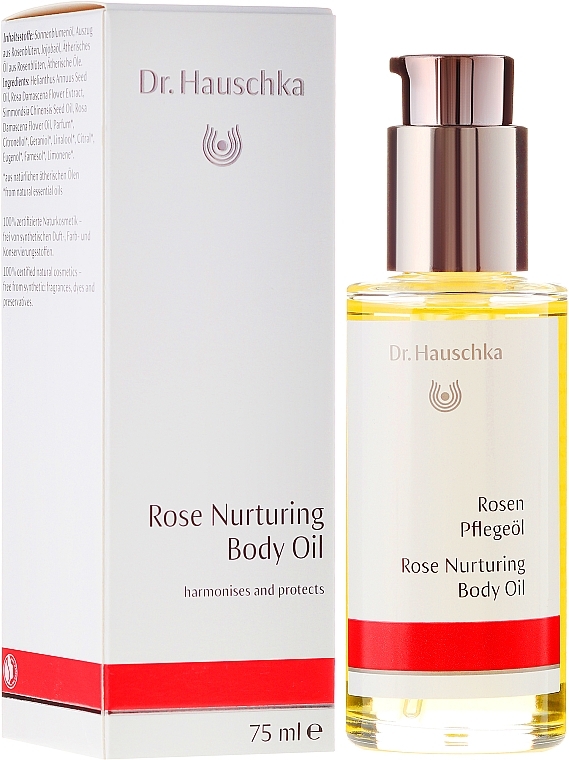 Body Oil "Rose" - Dr. Hauschka Rose Nurturing Body Oil — photo N2