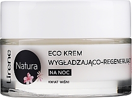 Fragrances, Perfumes, Cosmetics Night Face Cream "Cherry Blossom" - Lirene Natura Eco Cream 