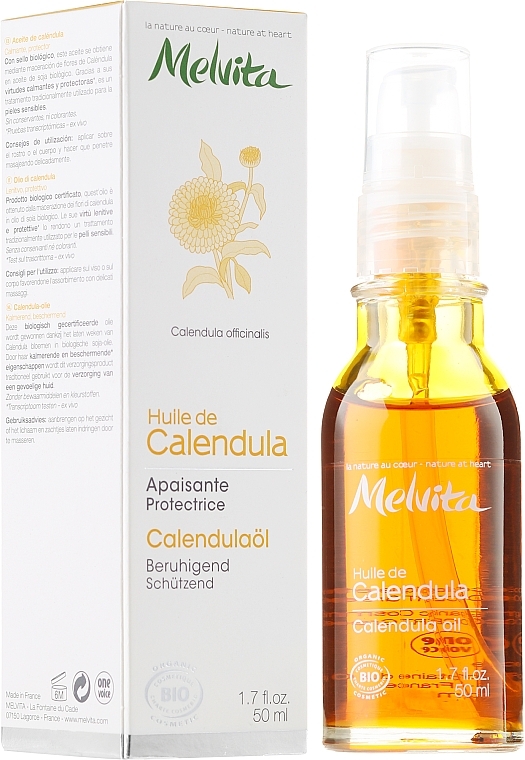 Calendula Face Oil - Melvita Huiles De Beaute Calendula Oil — photo N1