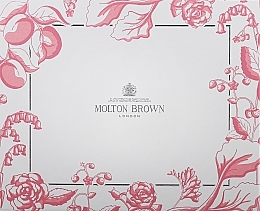 Molton Brown Delicious Rhubarb & Rose Kit - Set (edt/7.5 ml + sh/gel/100 ml + b/lot/100 ml) — photo N1