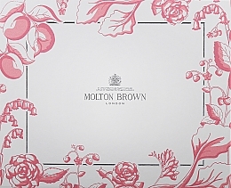 Fragrances, Perfumes, Cosmetics Molton Brown Delicious Rhubarb & Rose Kit - Set (edt/7.5 ml + sh/gel/100 ml + b/lot/100 ml)