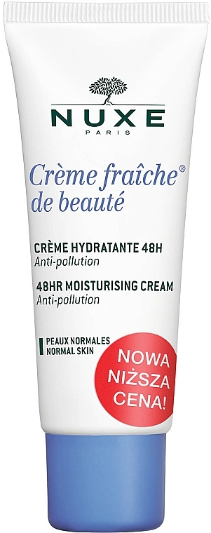 Moisturizing Face Cream - Nuxe Creme Fraiche de Beaute Moisturising Cream 48H — photo N2