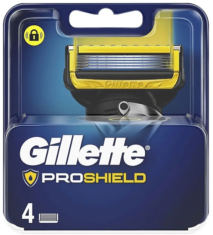 Shaving Cartridges, 4 pcs - Gillette Proshield — photo N2