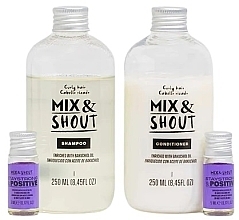 Set for Curly Hair - Mix & Shout Protector (sham/250ml + condit/250ml + ampoul/2x5ml) — photo N2