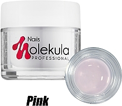 Nail Builder Gel - Nails Molekula Gel Pink — photo N2