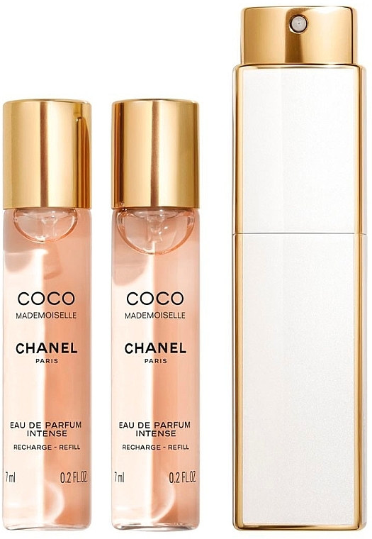 Chanel Coco Mademoiselle Eau de Parfum Intense Mini Twist and Spray - Set (edp/7mlx3) — photo N1