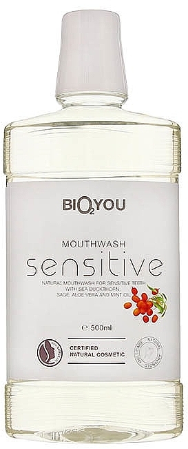 Mouthwash for Sensitive Teeth - Bio2You Mouth Wash For Sensitive Teeth — photo N1