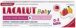 Baby Toothpaste 'Anti-Caries & Sugar Acid Protection', 0-2 years - Lacalut Baby — photo N1